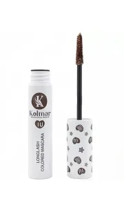 ریمل رنگی قهوهای کولمار بلند کننده حرفهای مژه - Kolmar Longlash Colored Mascara Brown