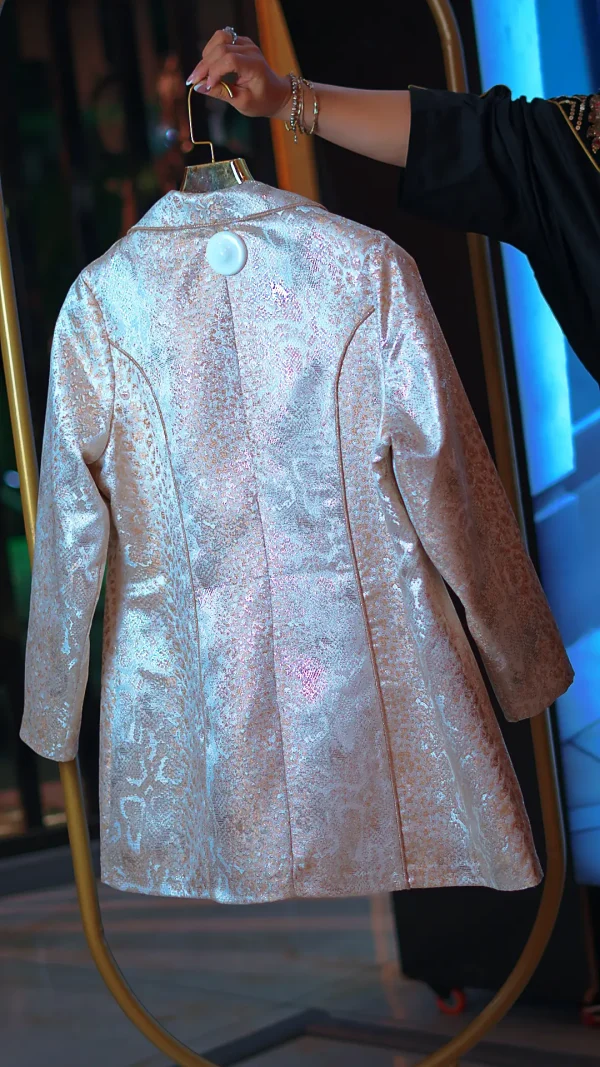 کت مجلسی زنانه ترک مدل پوست ماری | استایل خاص و لاکچری برای مهمانی‌ها