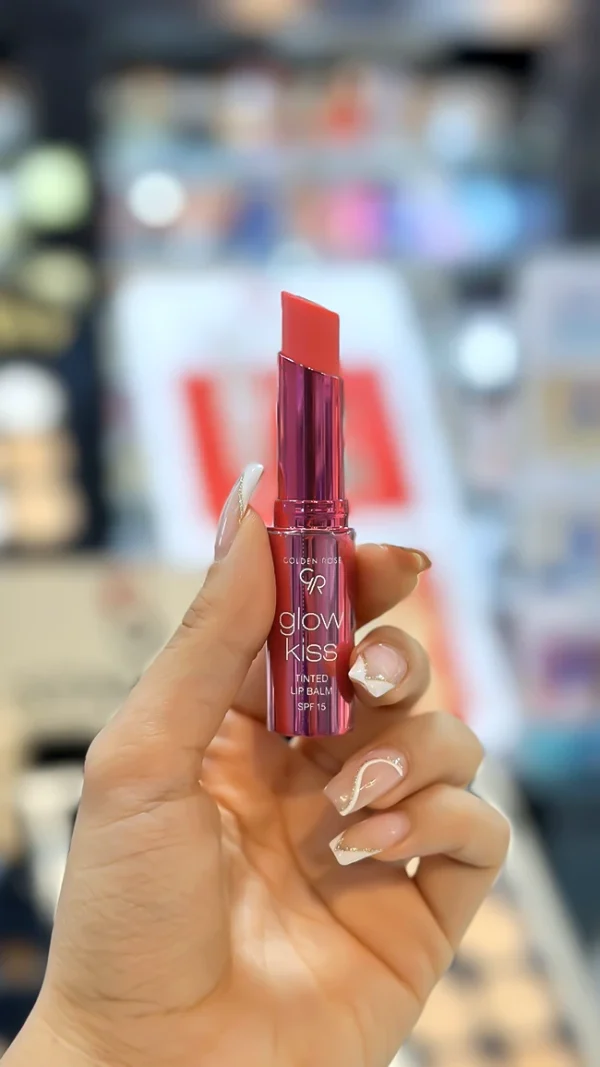 لیپ بالم گلدن رز رنگ Berry Pink شماره 03 با SPF 15