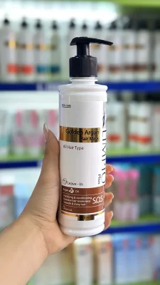 ماسک مو ترمیم‌کننده لیمپیو با روغن آرگان مناسب انواع مو ۳۵۰ میلی‌لیتر