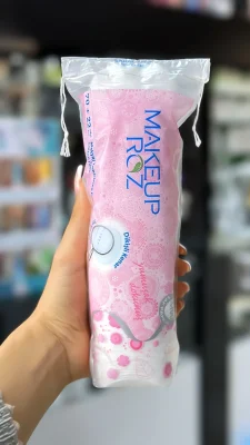 پد آرایش پاک کن ۹۲ عددی میکاپ رز از الیاف طبیعی مناسب پوست حساس