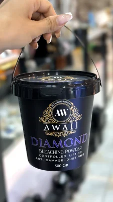 پودر دکلره آوایی ۵۰۰ گرمی بنفش با روشن‌کنندگی سریع و محافظت از مو