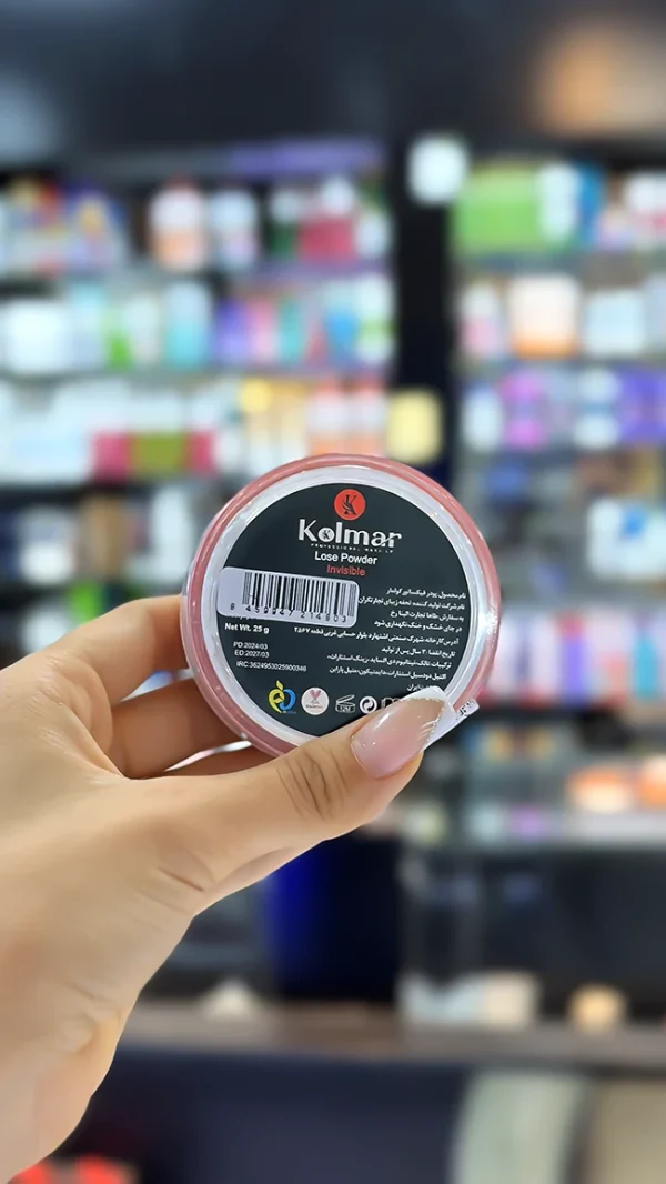 پودر فیکس کولمار ۱۸ گرمی با ماندگاری بالا و جلوه مات ساخت ترکیه