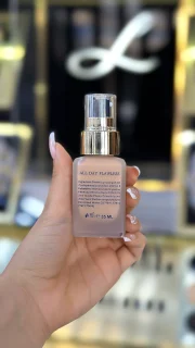 کرم پودر پمپی لوسمنت SPF30 حاوی روغن آرگان و آلوئهورا ۳۵ میل