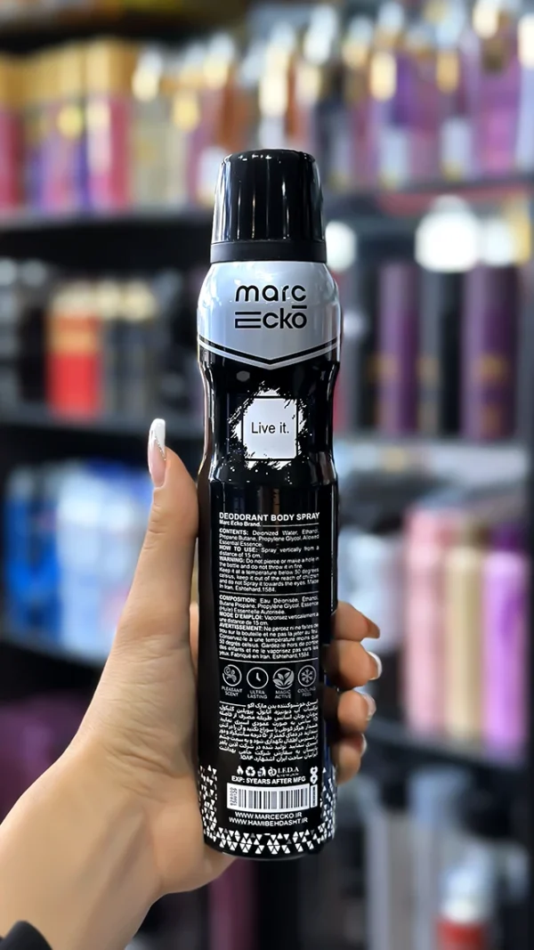 اسپری خوشبو کننده بدن مارک اکو رایحه اونتوس مردانه