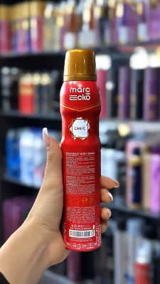 اسپری خوشبو کننده بدن مارک اکو رایحه باکارات رژ زنانه