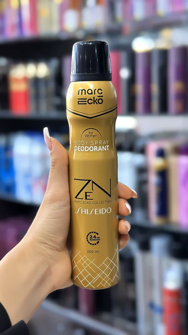 اسپری خوشبو کننده بدن مارک اکو رایحه شیسیدو زن زنانه