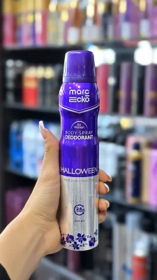 اسپری خوشبو کننده بدن زنانه مارک اکو رایحه هالووین بنفش