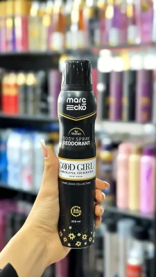 اسپری خوشبو کننده بدن مارک اکو رایحه گودگرل زنانه