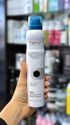 اسپری خوشبو کننده بدن پالمور رایحه بولگاری آکوآ مردانه ۲۰۰ میل