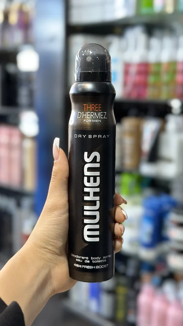 اسپری خوشبو کننده بدن مولهنس رایحه تق هرمس مردانه ۲۰۰ میل