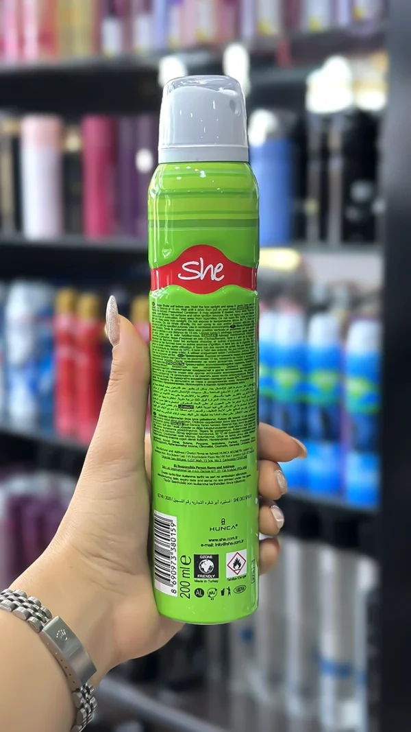 اسپری خوشبوکننده بدن زنانه شی مدل Sweet ساخت ترکیه