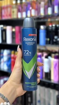 اسپری بدن ۷۲ ساعته مردانه رکسونا مدل Extreme Protection حجم ۲۰۰ میلی‌لیتر ساخت روسیه