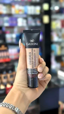 کرم پودر گابرینی DERMA شماره 102 اصل حجم 40 میل
