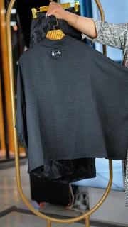 ست شومیز ساده و شلوار طرح‌دار زنانه با پارچه صوفیا سایز 38 تا 52