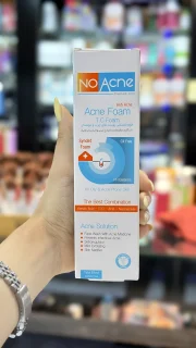 فوم شستشو صورت نو آکنه مدل Solution مناسب پوستهای چرب و جوشدار حجم 150 میلی لیتر