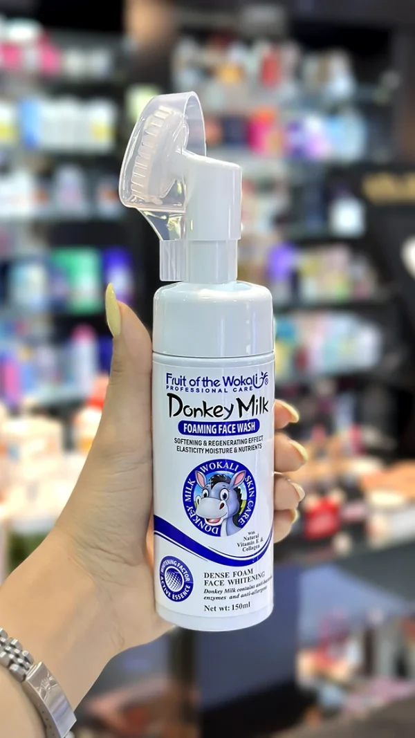 فوم شست‌وشوی صورت وکالی مدل شیر الاغ حجم 150 میلی‌لیتر