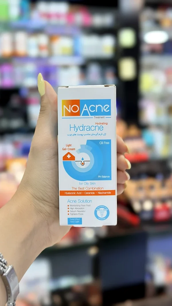 ژل کرم آبرسان نو آکنه مدل Acne Solution مناسب پوست چرب و جوش دار حجم 70 میلی لیتر